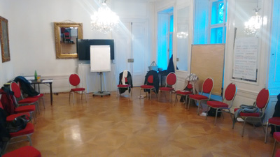 Bild: workshop 2, Spiegelsaal Europahaus, Sitzkreis